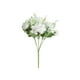 thumbnail image 1 of Naiovety Ramo de rosas artificiales de tela, portátil, decorativo, simulación vívida, interior, hogar, sala de estar, adorno de flores falsas Flores artificiales Blanco Naiovety HA084330-02, 1 of 6