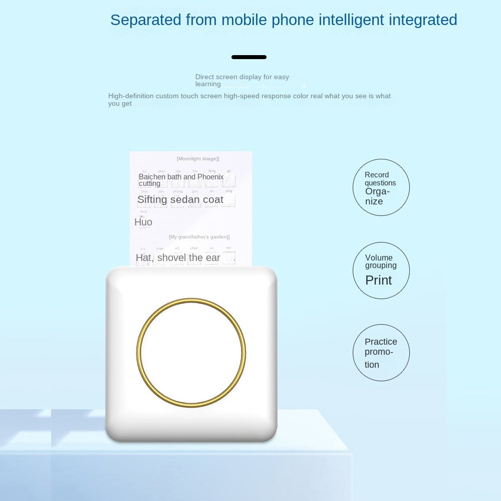 Label Maker Machine, C20 Mini Bluetooth Label Maker Thermal Label Printer Machine,Pocket Label Printer Handheld for iOS & Android, Label Printer for Home,Office-With 5 Roll Label