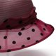 thumbnail image 4 of Karight Dress Hats for Women Fashionable Sun Fascinators Hat Women's Wide Brim Church Bridal Tea Party Wedding Hat, 4 of 6