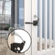 thumbnail image 4 of Cerradura para puerta de jardín, pestillo automático por gravedad - Cerradura para puerta de hierro con resorte, con pestillo ajustable - Cable para cercas metálicas - para puerta de jardín, una piez, 4 of 5