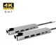 thumbnail image 1 of 6 puertos Usb C Hub a Hdmi-compatible Rj45 Lan Hdmi-compatible Usb 3.0 Adaptador 87w Pd Cargador para Macbook Pro Type C Splitter, kaili Sencillez, 1 of 4