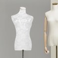 thumbnail image 3 of BRIGHTFUFU Maniquí cubierta de encaje maniquí cubierta de tela maniquí vestido forma decoración, 3 of 7