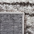 thumbnail image 6 of SAFAVIEH Berber Bijar Abstract Shag Area Rug, 7' x 7' Square, Grey/Dark Grey, 6 of 8