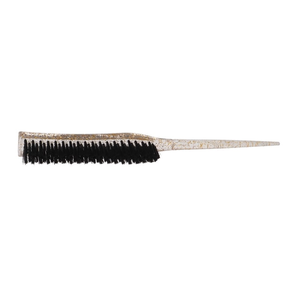 Cepillo de Cola de Rata Con Brillante, Cepillo de Nailon para Peinar la Espalda para Estilizar El Volumen, Viaje en Casa