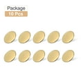 thumbnail image 3 of Uxcell 10 piezas de botones de metal antiguos de 25 mm, botones de costura redondos de metal dorado, 3 of 7