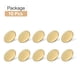 thumbnail image 3 of Uxcell 10 piezas de botones de metal antiguos de 25 mm, botones de costura redondos de metal dorado, 3 of 7