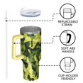 thumbnail image 4 of Camouflage 40oz Tumbler– Stainless Steel Insulated Tumbler with Handle and Straw, Large Capacity Travel Cup for Hot & Cold Drinks, 4 of 6