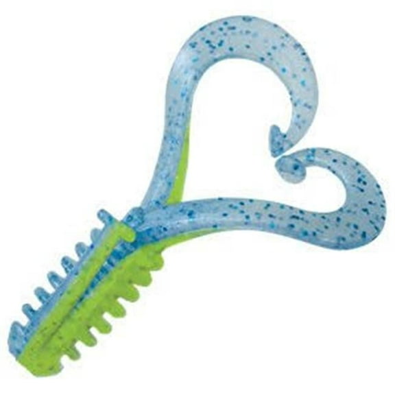 Bobby Garland 2.5" Pile Diver Crappie Baits, Bluegrass, 10 Count, DV181