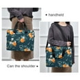 thumbnail image 6 of FORMRS 16" Laptop Bag Carrying Sleeve Case with Handle Travel Shoulder Briefcase, Blue Oranges, 6 of 8