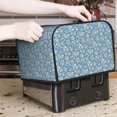 thumbnail image 7 of Picia Floral Retro Style Print 4 Slice Toaster Cover , Toaster Protector Dustproof Kitchen Appliance Cover, Kitchen Appliance Dustproof Protector, 7 of 7