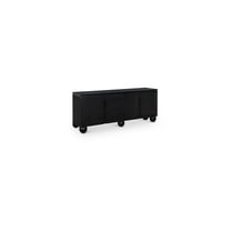 Meridian Furniture Cardiff Black Wood Veneer Sideboard/Buffet