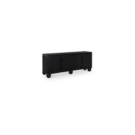 Meridian Furniture Cardiff Black Wood Veneer Sideboard/Buffet