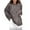 Grey, variant on MIASHUI Women's Solid Color Hand Crochet Cover Up Off-Shoulder Hollow Round Neck Knit Top Grey,L
