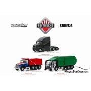 2019 Mack LR Refuse Truck, Green - Greenlight 45060/48 - 1/64 Scale Diecast Model Toy Car