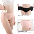 thumbnail image 4 of Ropa interior sin costuras para mujer, ropa interior fina de seda helada, sexy y transpirable, 4 of 5