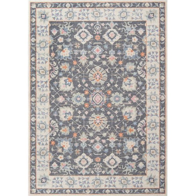 Momeni ANATOANA-8CHR2030 2 x 3 ft. Anato-8 Rectangle Rug - Charcoal