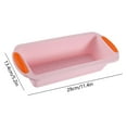 thumbnail image 3 of Non-Stick Silicone Loaf Pan for Baking Bread Quiche Meatloaf Lasagna | 11.4 x 5.3 Inch Large Capacity | Flexible Easy Release & Dishwasher Safe | 1 Pack, 3 of 6