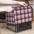 thumbnail image 7 of Yiaed Heart Plaid Print Two Slice Bread Machine Cover, Universal Size Kitchen Appliance Cover for Bread Machine,Bread Machine Cover, 7 of 7