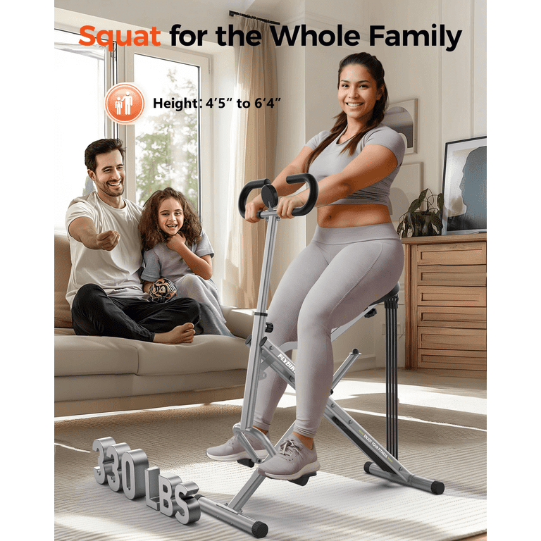 FLYBIRD Foldable Squat Machine, 330 lbs Capacity photo 5