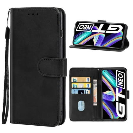 Leather Phone Case For OPPO Realme GT Neo