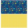 thumbnail image 6 of 30 Inch Reversible Birthday Wrapping Paper - 30 X 100 Feet Roll Blue Happy For Party  Shower And More Occasions, 6 of 6