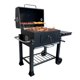 thumbnail image 1 of Asador De Hierro Wonder Cook Con Ruedas Mesa Lateral Doble Parrilla, 1 of 10