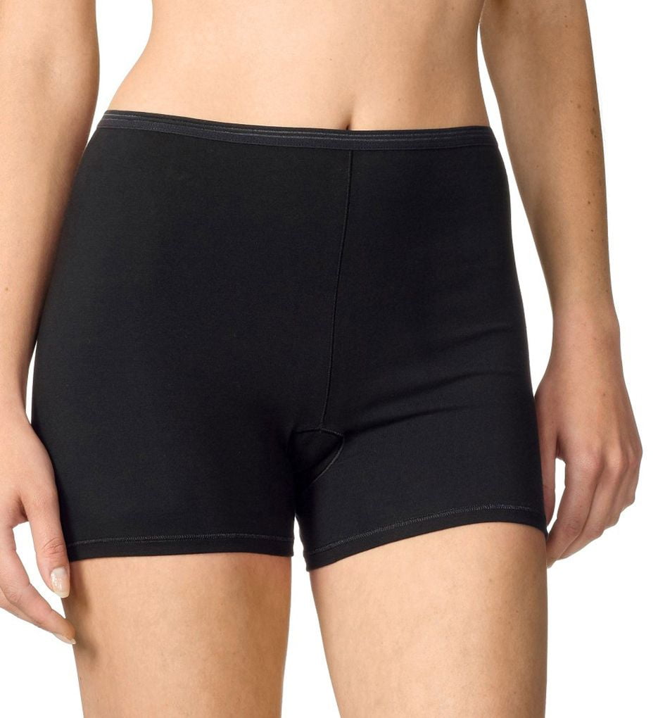 Women's Calida 25024 Comfort Stretch Cotton Short Leg Panties (Black XL