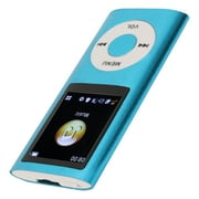 64GB MP3 Players, 1.8 Inch LCD Screen Music Player, Built-in HD Speaker, Mini Design, Hifi Sound[Blue]