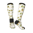 thumbnail image 5 of Lsque Lovely Avocado Printed Crew Socks Men's Women's LightWeight Thin Casual Calf Socks ,Knee High Socks,Cotton Socks, 5 of 9