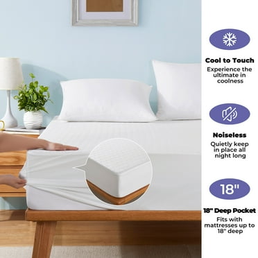 Peace Nest Cooling Down Alternative Mattress Protector, Twin Size