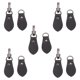 thumbnail image 4 of Black Clothing Hooks 5 Pairs Fashionable Metal Buckles for Coats and Sweaters Simple Design, 4 of 4