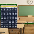 thumbnail image 4 of Numbered Pocket Chart Over Door tool supplies Hanging with 30 Pockets Durable for Closet, 4 of 9