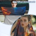thumbnail image 2 of XYZCANDO Wolf and Tiger Pattern Seats Protector Sweatproof for Swimming Workout, Washable Easy Installation Seat Cover Non-Slip, 2 of 2