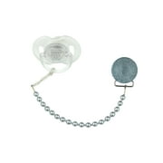 Sparkly Glitter Crystal with Swarovski Crystals & Matching Pearl Pacifier Clip