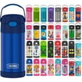 thumbnail image 2 of Thermos 12 oz. Kid's Funtainer Insulated Water Bottle - Glow in the Dark Space, 2 of 5