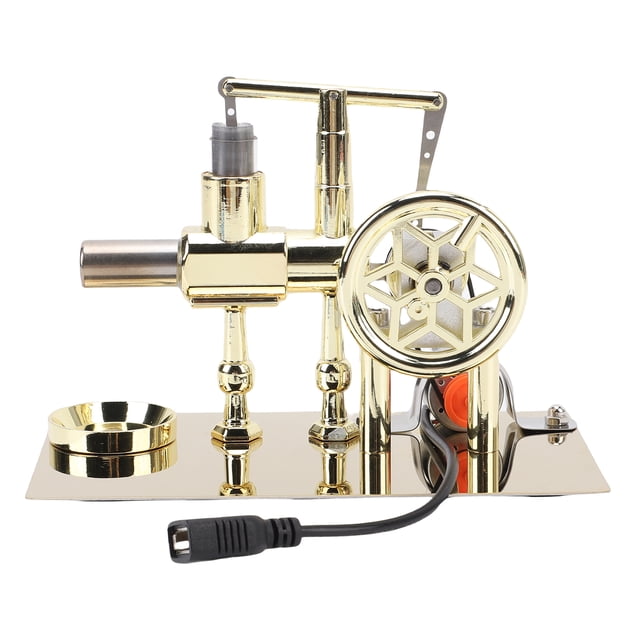 Hot Air Power Generator Model, Accurate Components Stirling Engine Model Kit for Desktop Decoration