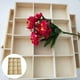 thumbnail image 4 of Contenedor de madera para almacenar comestibles con 20 compartimentos, estilo retro pastoral, dividido. 12 cuadrícula, 4 of 8