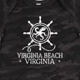 thumbnail image 4 of Inktastic Virginia Beach VA Nautical Boys or Girls Baby Bodysuit, 4 of 5