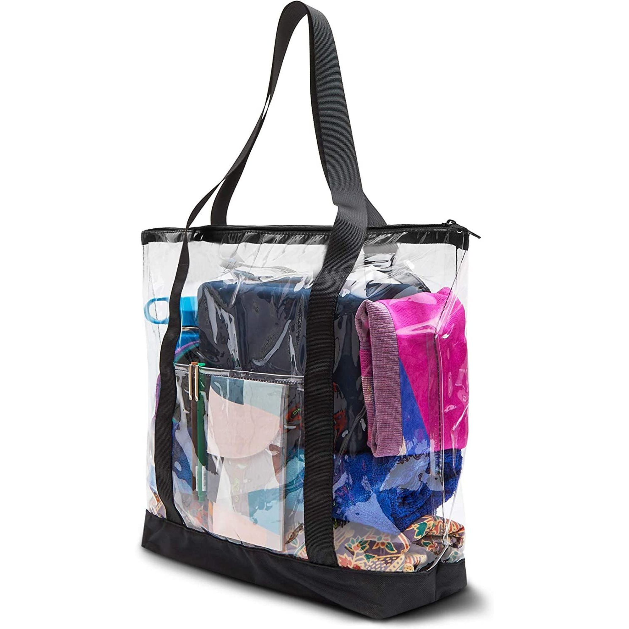 clear 12 x 12 tote bag