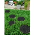thumbnail image 3 of A1HC Rubber Multi Functional-Garden Stepping Stone Mat, Round, 14"X14", Black Set of 3, 3 of 8