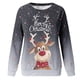 thumbnail image 4 of Pntutb - Camiseta holgada con estampado de moda para mujer, blusa de manga larga, cuello redondo, tops informales, sudadera Pntutb Pntutb-1195, 4 of 5