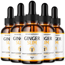 Ginger Slim Drops Advanced Formula Liquid Supplement All Natural Vitamin Tincture 300ML