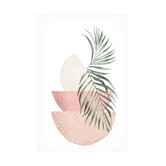 Trademark Fine Art Sally Ann Moss Green Fern 2 Canvas Wall Art