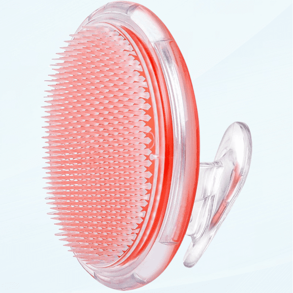 Exfoliating Body Scrub Razor Bump Brush   Ingrown Hairs Treatment - Skin Exfoliator for Body Shaving Irritation, Strawberry Legs, Armpit, Bikini Line - Body Exfoliator Scrubber - 1pk Orange