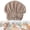 Khaki, variant on 1 Pack Microfiber Hair Towel Drying Cap, Super Absorbent Fast Drying Hair Turban with Bow for Women, Blue