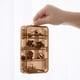 thumbnail image 5 of Joyero portátil de doble compartimento, de plástico transparente, para guardar pendientes, organizador duradero, con 10 compartimentos, minicaja de plástico., 5 of 5