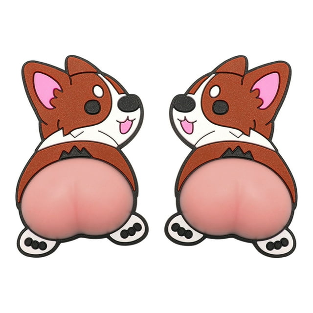 PEONAVET Bumper Sticker Cute Car Anti-collision Stickers Car Notebook Mobile