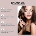 thumbnail image 3 of 2025 1pcs Pure Batana Oil, Keratin-Infused Hair Growth Repair Treatment to Reduce Frizz Split Ends Heat Damage with Rosemary Argan Coconut, 3 of 5