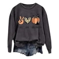 thumbnail image 1 of Women's Oversized Sweatshirt Long Sleeve Pullover Soft Comfortable Casual Winter Fall Funny Halloween Top, 1 of 3