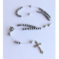 thumbnail image 2 of Rosary Kit, Silver Catholic Prayer Beading Kit, First Communion Gift For Kids, Rosary Necklace Making Supplies, 1 kit, 2 of 8
